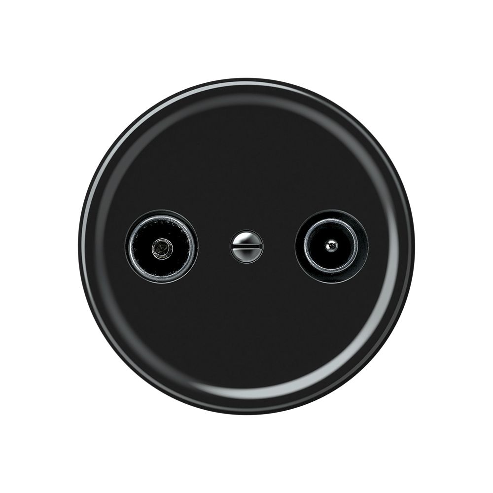 Antennendose TV-R origin Stichdose 4dB schwarz