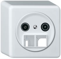Presa multimedia AP TV-R origin presa terminale 10.5dB bianco
