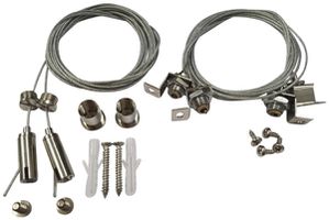 Montagesatz Y DOTLUX zum Abhängen für LED-Panelen 1195×295mm 2er Set