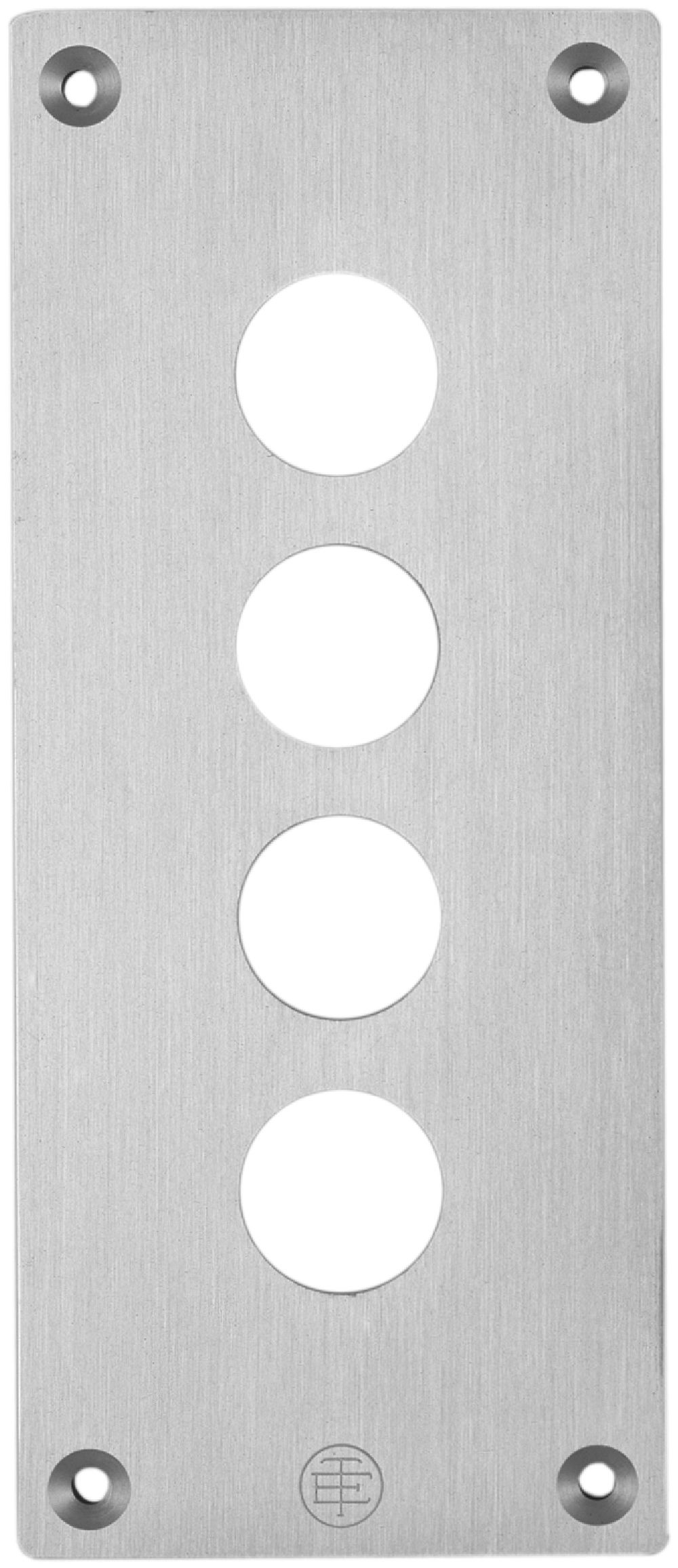 EB-Platte Schneider Electric 72×171mm 4 Bohrungen