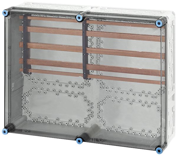 Gehäuse Hensel Mi, 600×450mm, Sammelschiene 400A, 5-polig