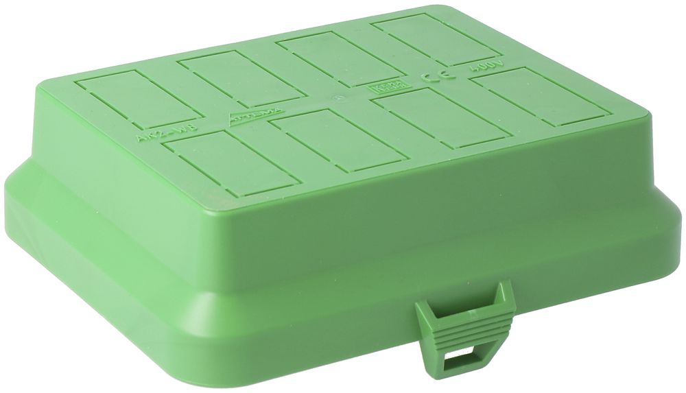 Parte frontale AGRO, per 8×3-poli GST18 / WINSTA MIDI, 125×100×36mm, verde