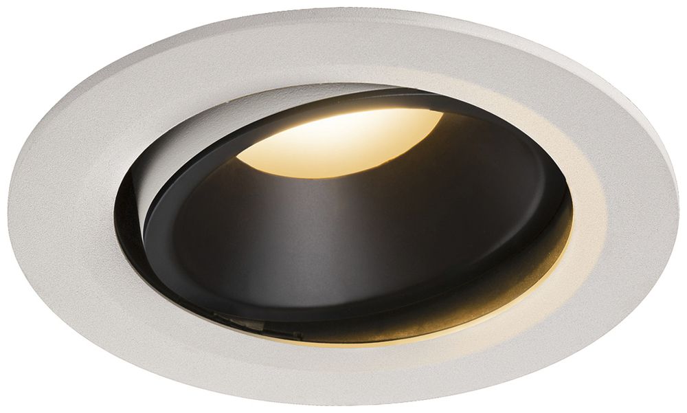 LED-Downlight SLV NUMINOS MOVE L 25.4W 2150lm 2700K 55° DIM Ø160×86mm ws/sz