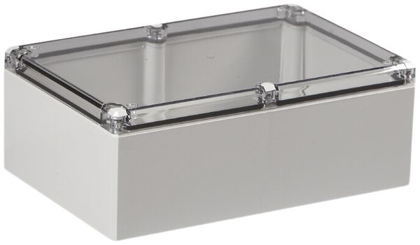 Apparategehäuse RW CUBO D 160×240×91mm DPCP transparent