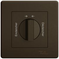 UP-Montageset EDIZIO.liv SNAPFIX® f.Schwenktaster m.Griff Encl.→ ← Décl.br