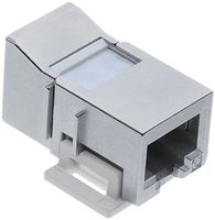 Kopplermodul RJ45/s Kat.6 Tragplatte