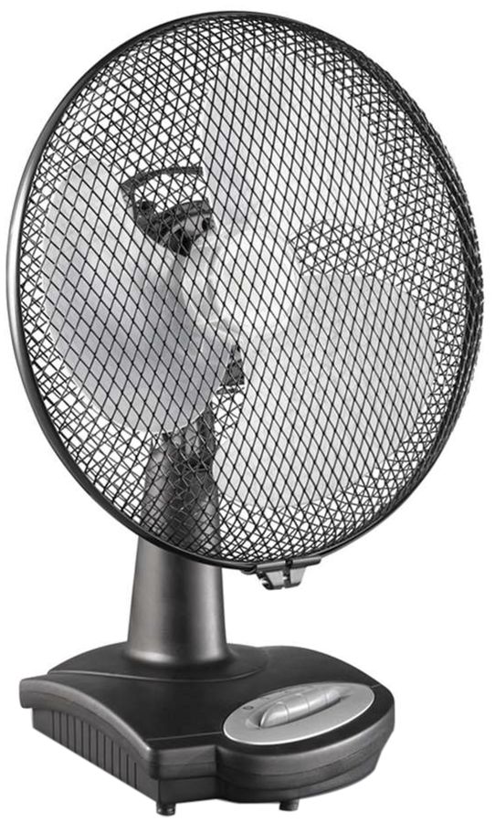 Tischventilator Greyhound Safeline TV 36-SL AZ, 3 Stufen, Ø 30cm, anthrazit