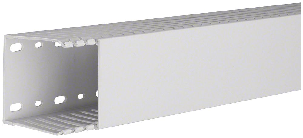 Canale di cablaggio tehalit HNG 73×74 grigio chiaro
