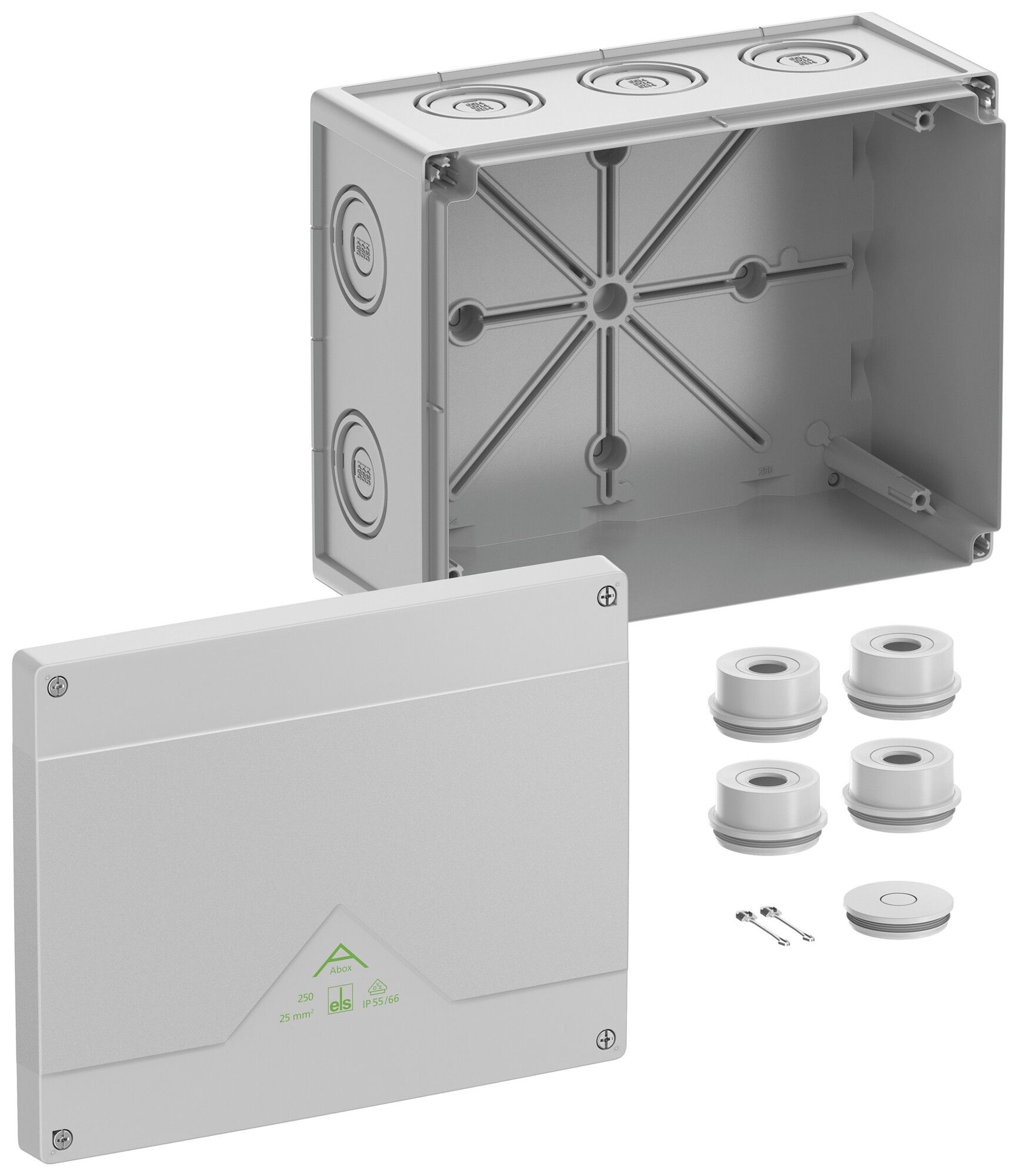 AP-Abzweigdose Spelsberg Abox 250-L 202×252×120mm IP66 gu