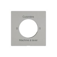 Kit di montaggio EDIZIO.liv SNAPFIX® interr.rot.c.chi.0-Cuisin.-0-Mach.lav.grc