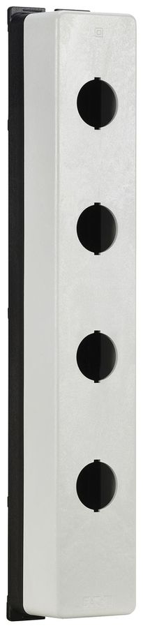 Boîtier p.montage en saillie Eaton M22-FI4 Ø22.5mm IP67/IP69K mat.synthét.279mm