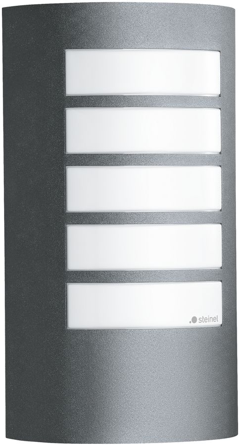 Wandleuchte Steinel L 12 M E27 60W IP44 108×155×272mm anthrazit