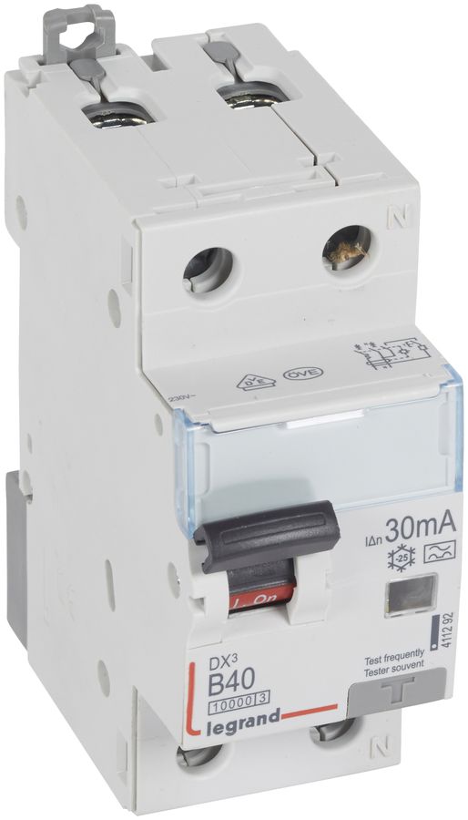 Disgiuntore differenziale Legrand DX3standard 1LN B 40A 10kA 30mA tipo A