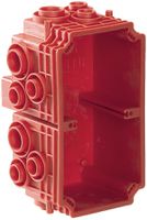 UP-Einlassdose MT Crallo-Leu Gr. I-I rot