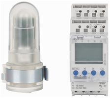 REG-Dämmerungsschalter digital ETN m.Zeitschaltuhr Wochenprogramm 1…99000 Lux