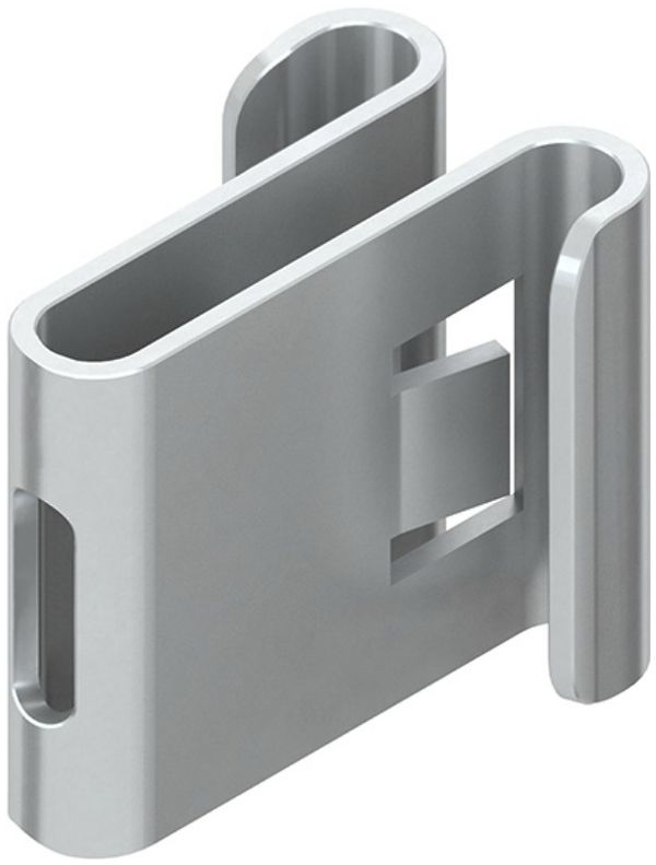 Connecteur de pièce Niedax acier fin