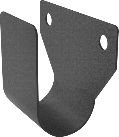 support universel pour le câble de chargement a visser/couleur:gris graphit