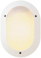 Applique Legrand Chartres Oval E27 53W IP54 321×225×95mm bianco