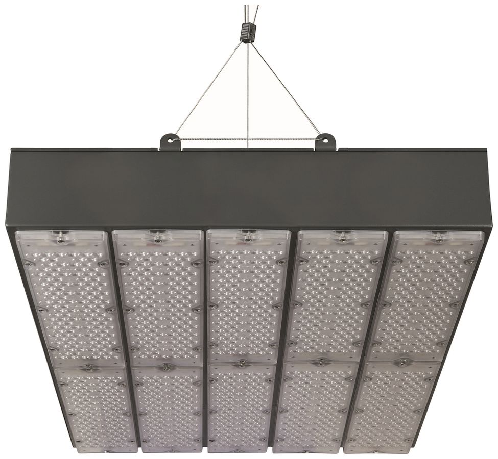 LED-Hallenstrahler Sylvania KubiXx AISLE 276W 48300lm 840 IP65 DIM 732×460