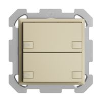 UP-KNX-Taster RGB EDUE, 250mW, m.RGB-LED, 2×Taste, 2×Tastenb., van