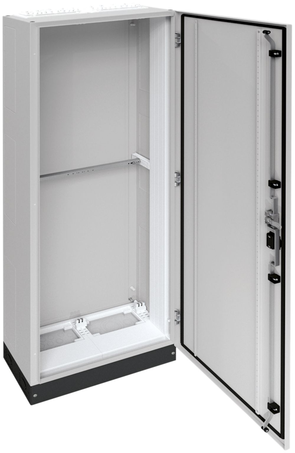 Armoire Hager univers CP I 1850×550×275mm avec socle 100mm IP55