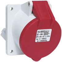 Prise INC eMobile CEE 3P 16A 230V 6h bleu IP44