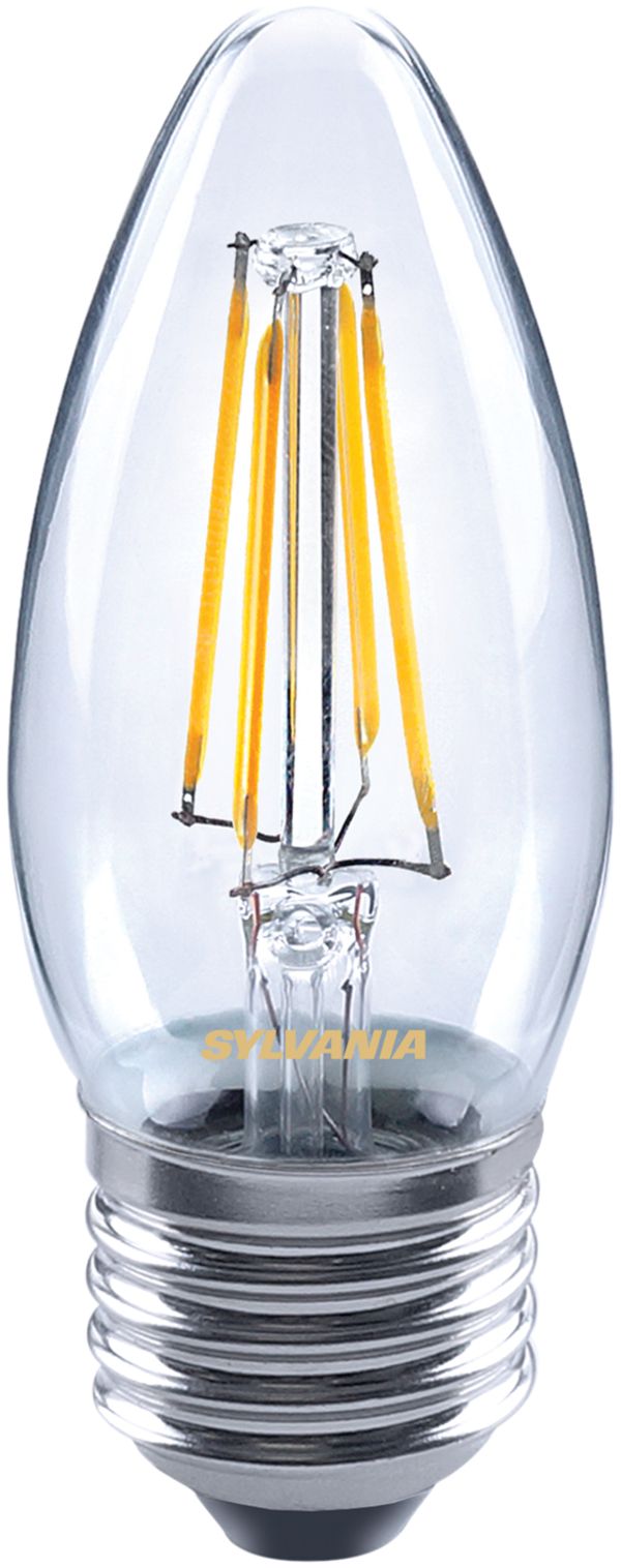 LED-Lampe ToLEDo Retro Candle E27 4W 240V 420lm 827 KL BL