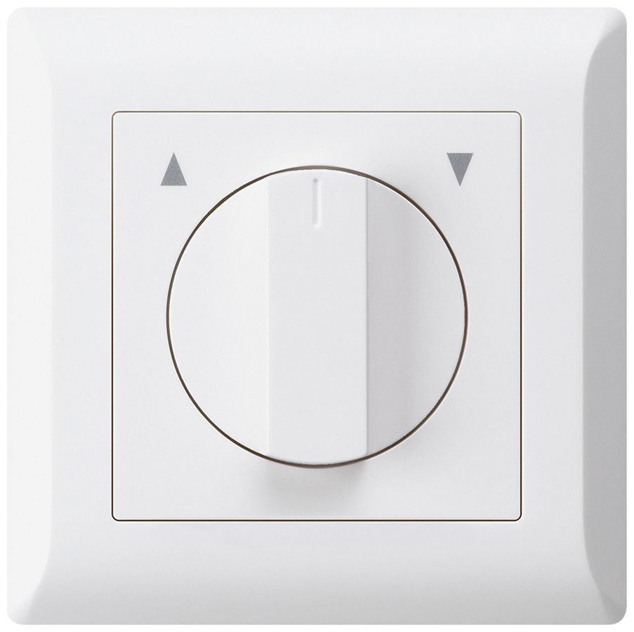 Interruttore/tasto rotativo INC per tapparella KLI bianco