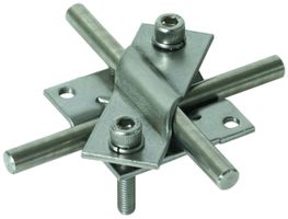 Pezzo di connessione universale DEHN/elvatec con viti a brugola M6, V2A