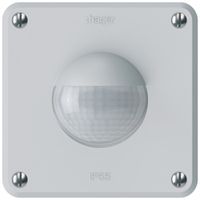 UP-Bewegungsmelder Hager robusto IP55 C 3-Draht hellgrau