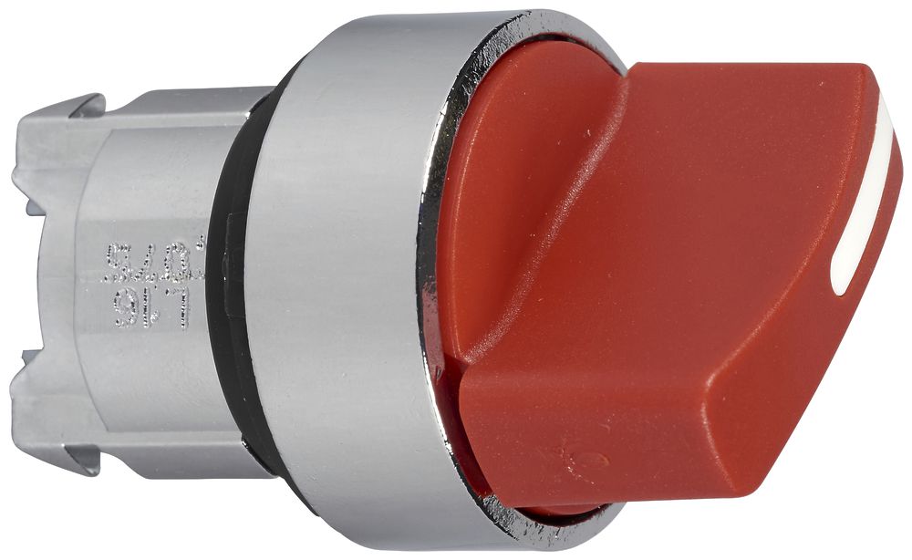 Manette rotative lumineuse Schneider Electric rouge