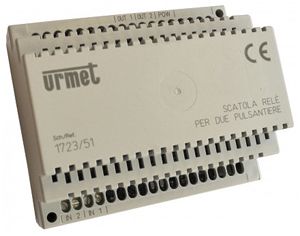 REG-Schaltaktor Urmet für 2× Türstation