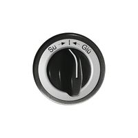 Frontset Su-I-Giu schwarz, für Schwenktaster FH