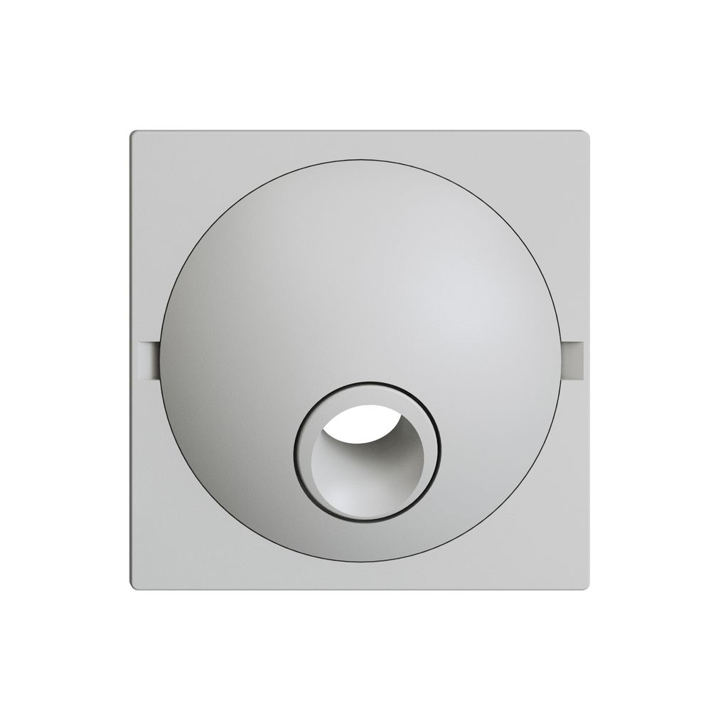 Frontplatte EDIZIOdue hellgrau für Anschlussdose