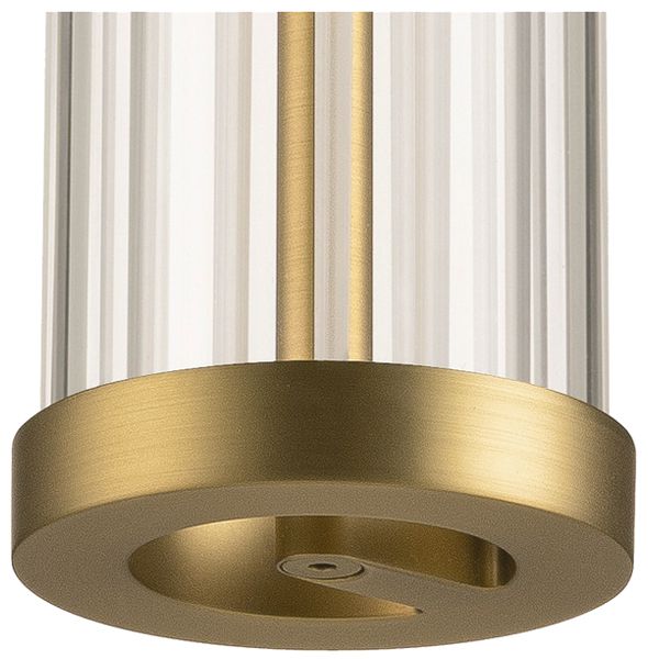 LED-Pendelleuchte SLV QUIMERA 8.2W 310lm 927…930 DIM Ø76×470mm Messing