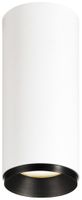 Plafonnier LED SLV NUMINOS S DALI 11W 1020lm 3000K 36° Ø65×162mm blanc