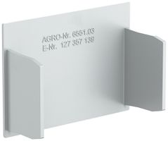 Abschlussplatte AGRO zu Installationskanal 6551 grau