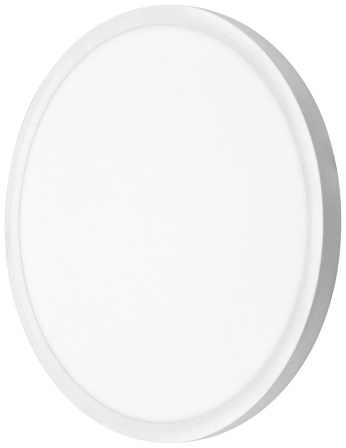 Plafonnier LED DOTLUX GALAXO 20W 2400lm 827/830/840/845/857 VAR Ø293mm blanc