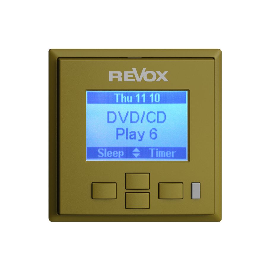 UP-Wanddisplay Revox EDIZIOdue olive