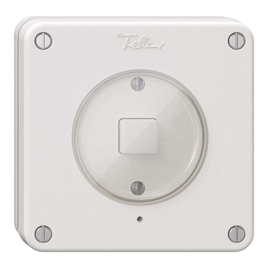 Interruttore INC 1K/1T NEVO Wiser bianco