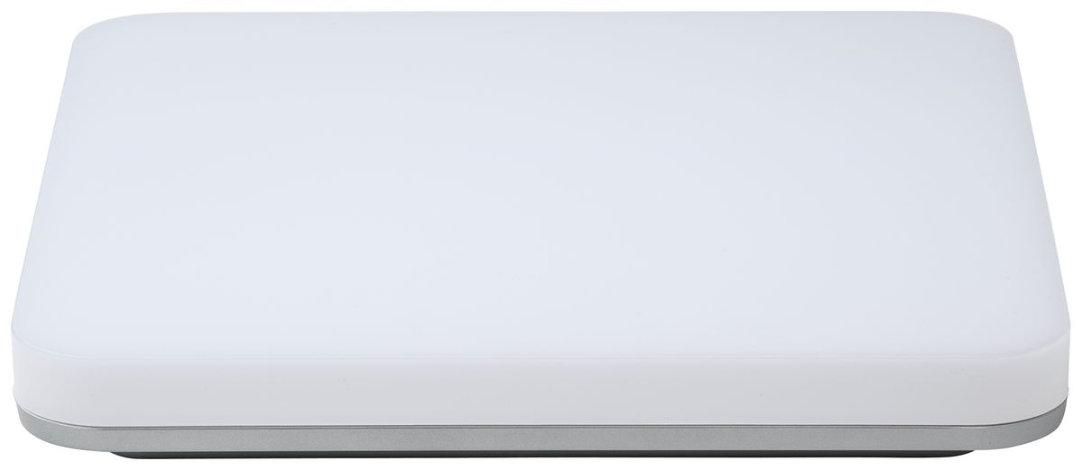 Lampada apparente LED Sir Heian SLICE4 38W 4200lm 830/840 DALI 400×400 argento