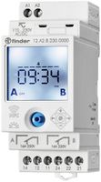 REG-Astro/Wochenschaltuhr Finder 12.A2, 2W 16A 230VAC NFC 2TE