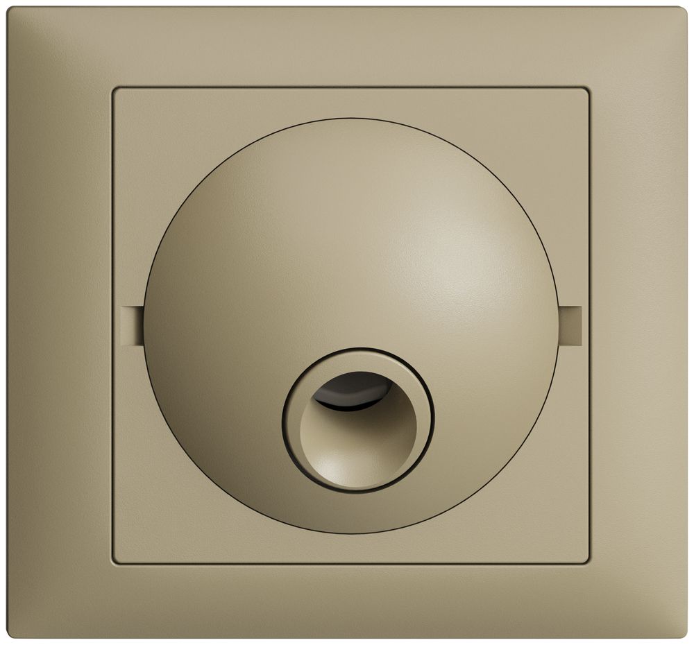 EB-Anschlussdose EDIZIOdue sand, ohne Klemmeneinsatz