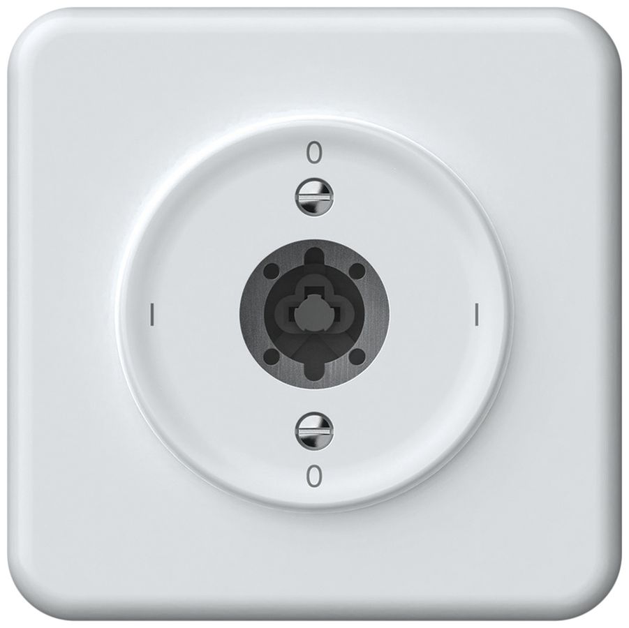 Interrupteur à clé ENC origin interrupteur 0/2L 16A 250V 0-I-0-I 92×92mm blanc
