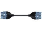 Verbindungsleitung Woertz 49345/C2 5×2.5mm² 250V 20A 2m bl Buchse-Stecker Cca