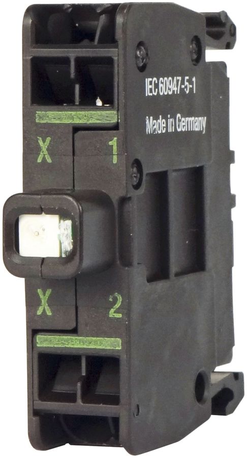 LED-Leuchtelement Eaton M22 12…30VUC Bodenbefestigung/Federzuganschluss blau