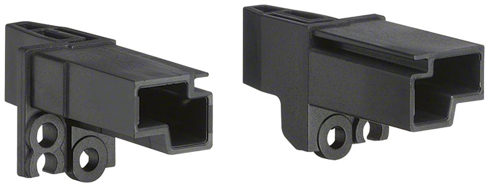 Parte bassa di torretta Hager univers N UZ00A5 con viti 2 pezzi