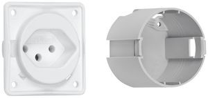 Ausbaupaket Hager volta Steckdose Typ 13