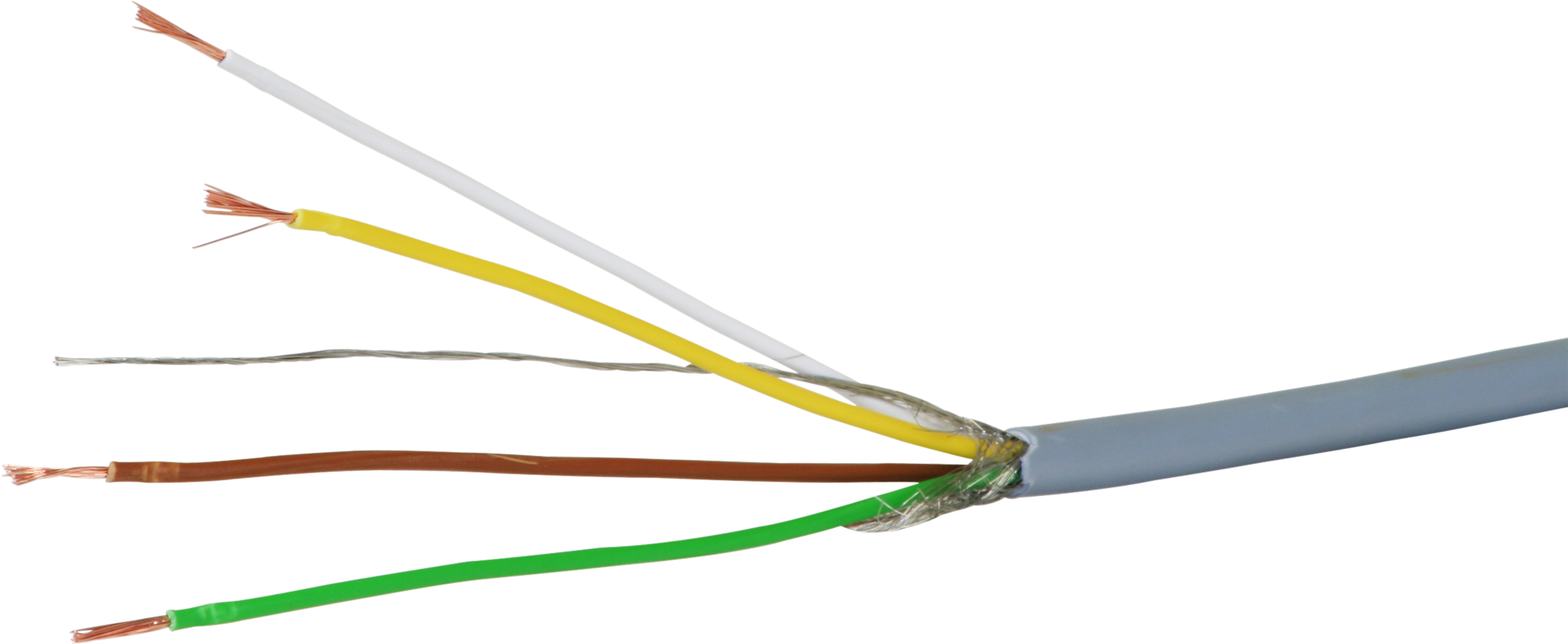 Câble de commande CY 4x0,5mm² gr