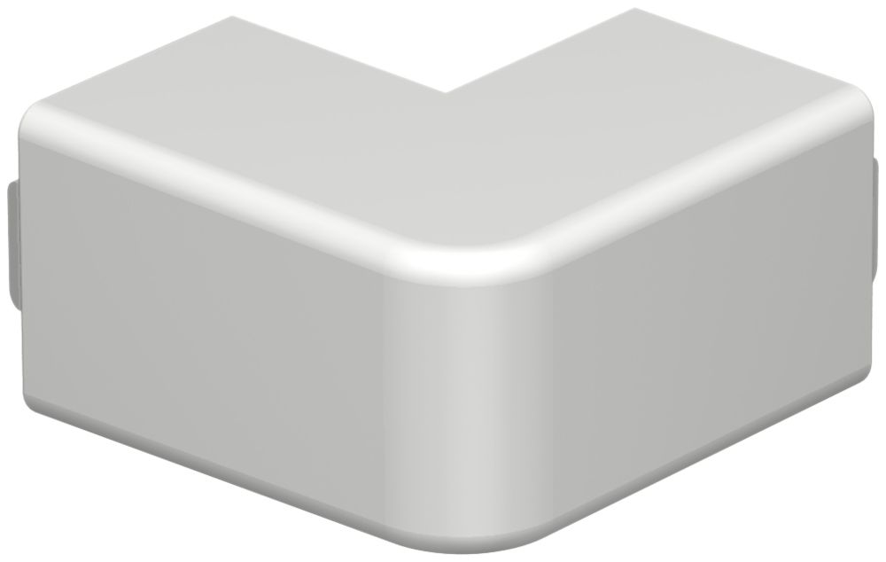 Angle extérieur Bettermann pour canal d'installation WDK gris clair 25×25mm